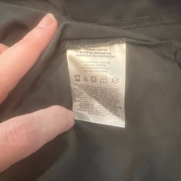 Nike NFL NY Giants Men’s Blue & Charcoal Crew Neck Short Sleeve Tee - Picture 4 of 4